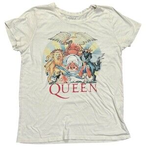 Queen Official Merch Womens Size Small By Lucky Brand Band T-Shirt Rock